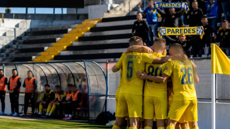 Paredes vence em Vila do Conde e alcança liderança partilhada da Série A da Liga 3