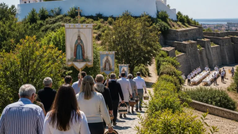 Peregrinação ao Monte do Faro encerra festas de Valença com romaria e festival de folclore