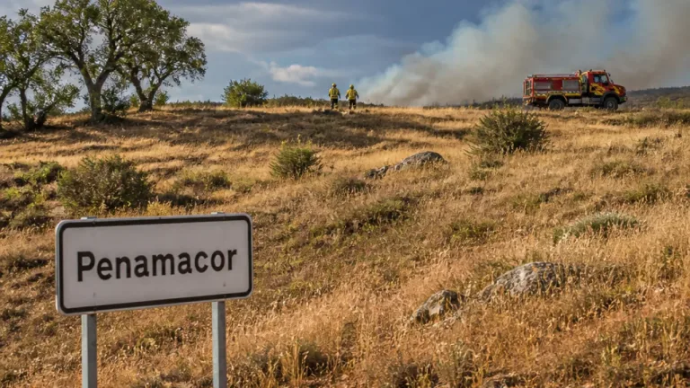 Perigo máximo de incêndio atinge concelho de Castelo Branco: Penamacor entra em alerta
