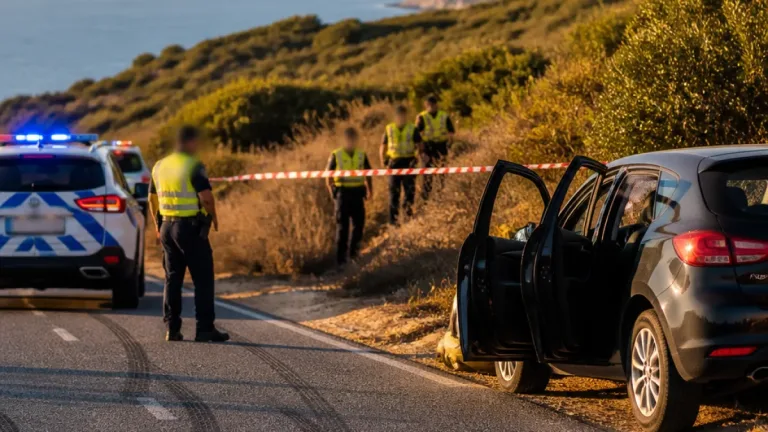 Perseguição entre Almada e Sesimbra termina com despiste e fuga a pé de suspeitos