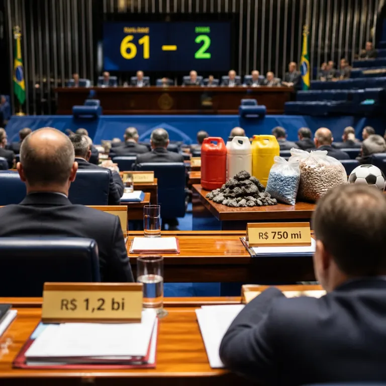 Senado aprova PLP que reduz impostos sobre combustíveis e integra incentivos a fertilizantes e metais
