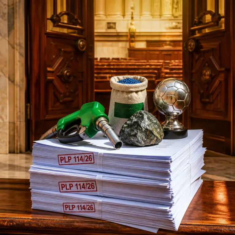 Câmara e Senado devem votar hoje PLP 114/26 que amplia subvenção aos combustíveis e inclui outras medidas fiscais