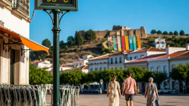 Portalegre enfrenta fim de semana quente com pico de 36ºC e olhos postos em Campo Maior