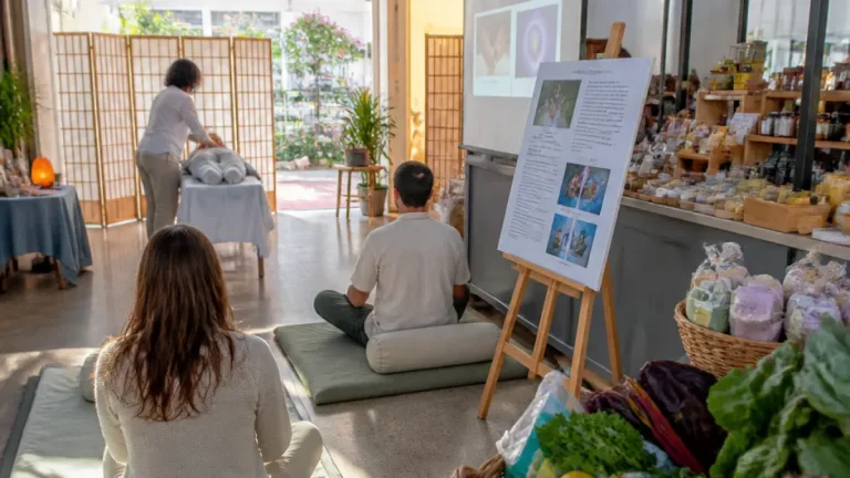 Portalegre: núcleo de Reiki leva bem‑estar e esclarecimento ao Mercado Municipal