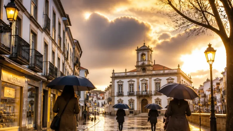 Portalegre: regressa a chuva e semana será dominada por atmosfera húmida