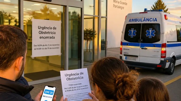 Portalegre: Urgência de Obstetrícia do hospital encerra por três dias e ULS pede contacto prévio