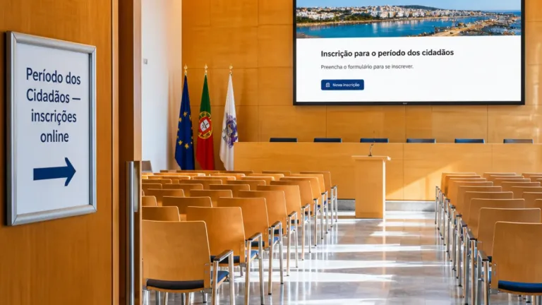 Portimão facilita participação cidadã: marcação online para intervenções nas Reuniões de Câmara