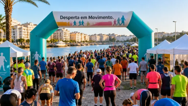 Portimão lança «Desperta em Movimento»: corrida, caminhada e treino funcional gratuitos