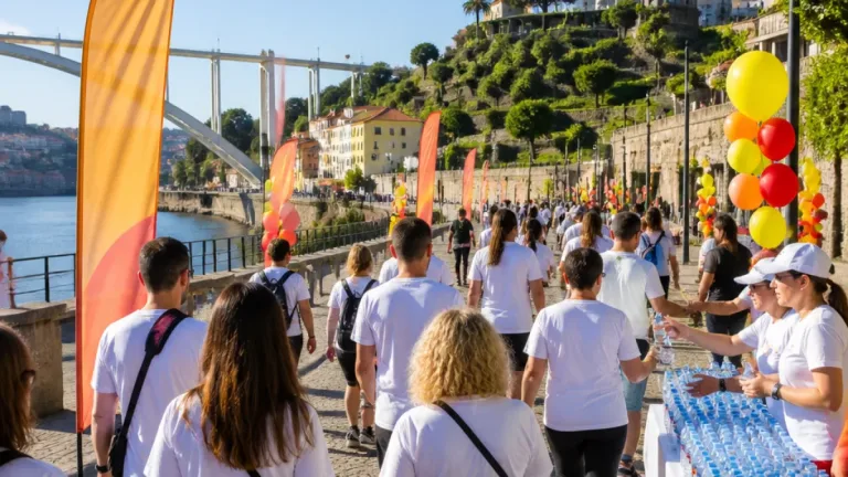 Porto acolhe Caminhada das Pontes para sensibilizar para leucemias e linfomas