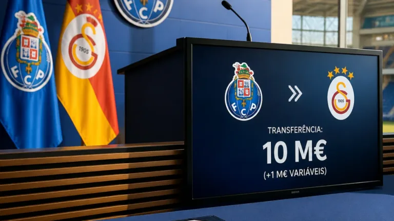 Porto confirma venda de Deniz Gül ao Galatasaray por 10 milhões de euros