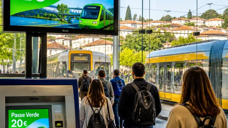 Porto: passe ferroviário de 20 euros vai estar disponível nas áreas metropolitanas em setembro