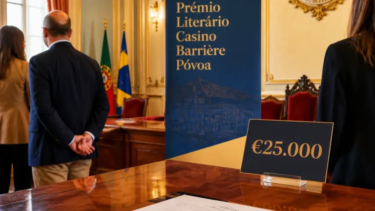 Póvoa de Varzim: Casino Barrière garante 25 mil euros ao Prémio Literário dos Correntes d’Escritas