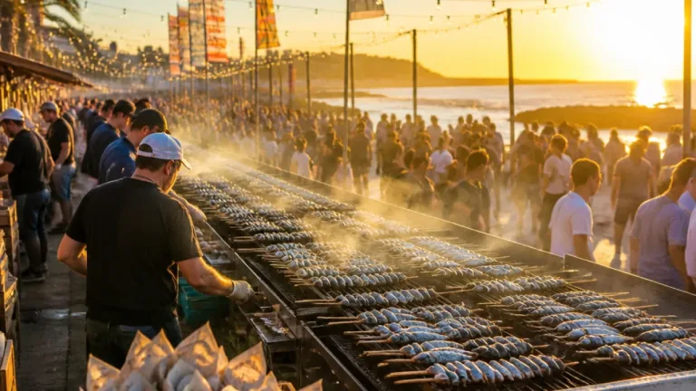 Póvoa de Varzim prepara arraial com cerca de 50 mil sardinhas na 21.ª Festa da Sardinha