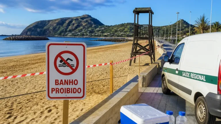 Praia da Banda D’Além em Machico volta a ser interditada por contaminação microbiológica