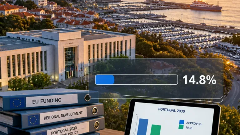 Programa Madeira 2030 regista execução de 14,8% até julho no quadro do Portugal 2030