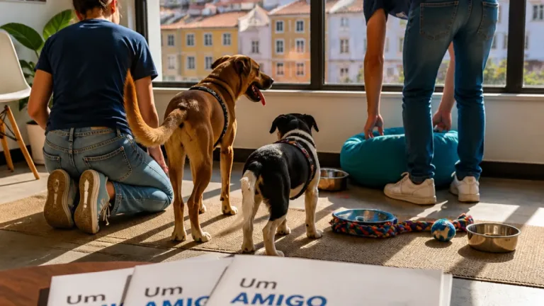 Projeto nos Açores alia cães de canil a visitas a idosos para combater solidão e abandono