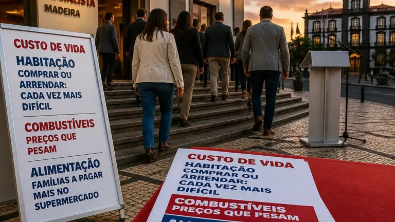 PS/Madeira acusa executivo regional de «insensibilidade» perante subida do custo de vida