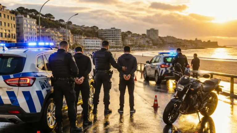 PSP detém sete homens em operações entre Coimbra e Figueira da Foz