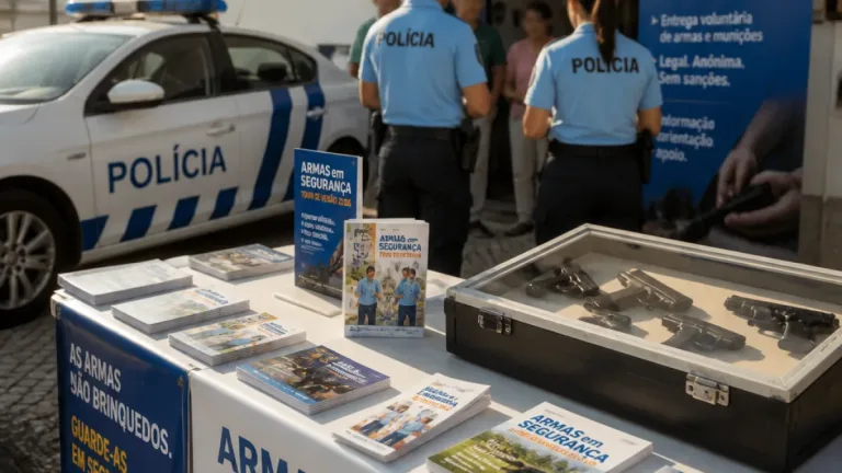 PSP promove atendimento em Pombal para esclarecer e regularizar posse de armas