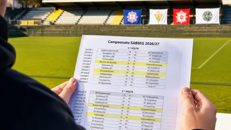Quatro clubes de Águeda conhecem adversários nas primeiras jornadas do Campeonato SABSEG