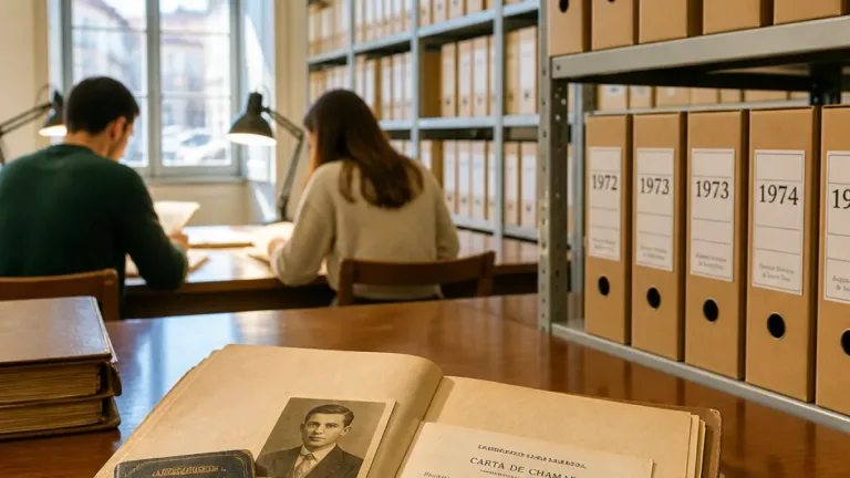 Santo Tirso mostra registos de emigração (1952-1974) e abre arquivo à comunidade
