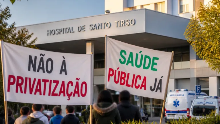 Santo Tirso: PCP alerta para risco de privatização e cortes no Hospital