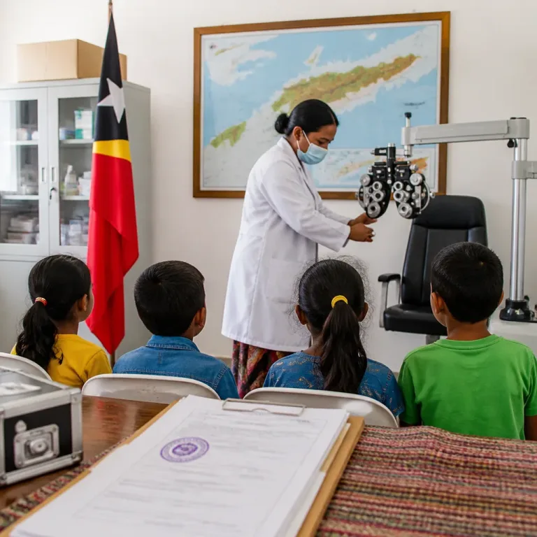 OMS valida eliminação do tracoma como problema de saúde pública em Timor-Leste