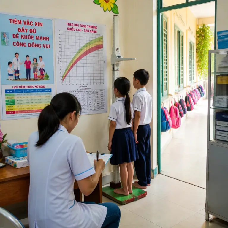 Vietname exige exames de saúde anuais no início do ano letivo para alunos pré‑escolares e escolares