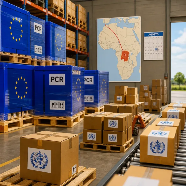 União Europeia disponibiliza 4,6 milhões de euros em testes para resposta a surto de Ébola na RD Congo