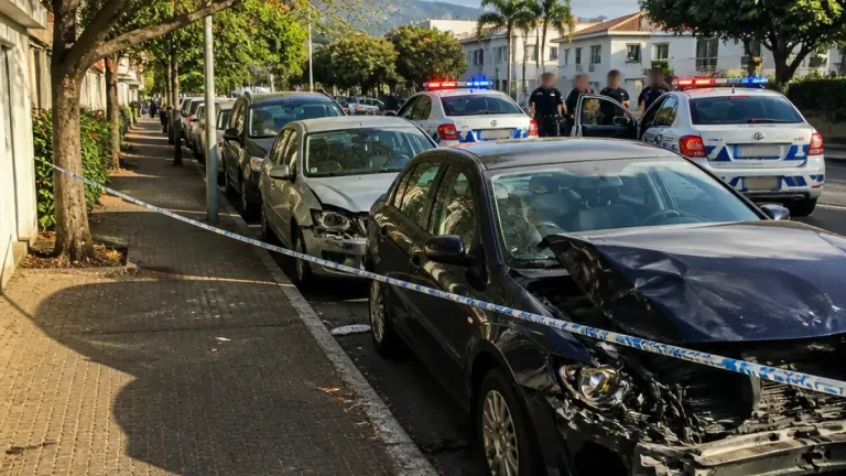 Semana com 84 acidentes nas estradas da Madeira deixa 36 feridos e leva a 22 detenções