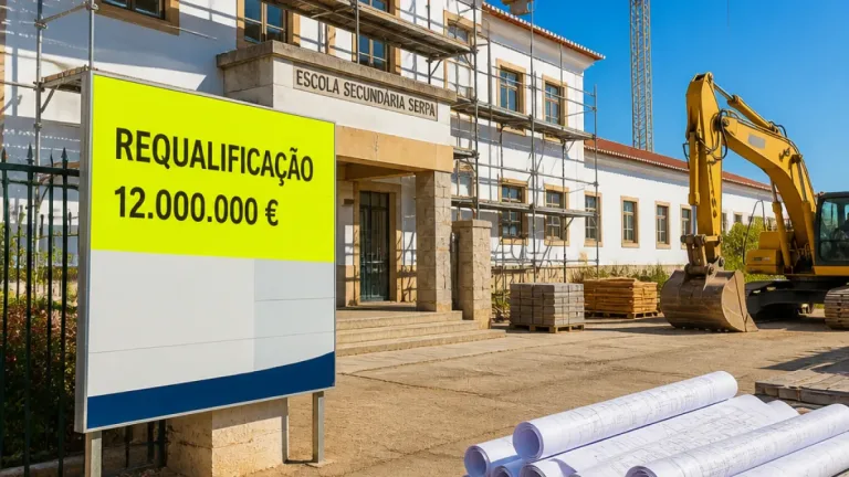 Serpa assegura financiamento de 12 milhões para requalificar Escola Secundária
