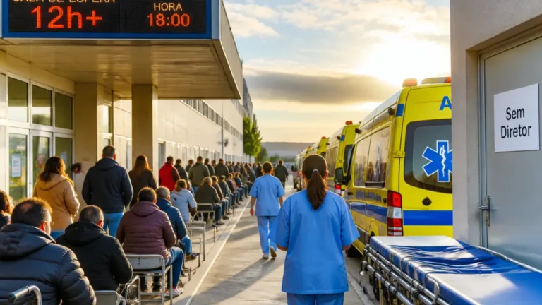 Sintra: Hospital Amadora-Sintra regista esperas superiores a 12 horas e urgências sem diretor