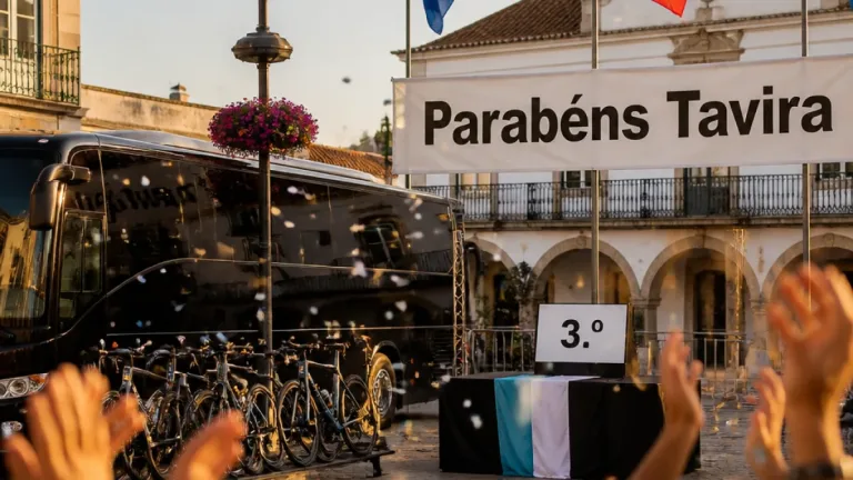 Tavira celebra pódio de Francisco Campos na etapa final da Volta a Portugal