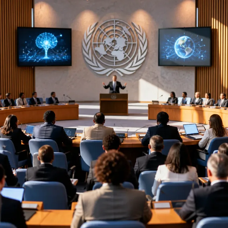 Líderes da IA pedem coordenação internacional no Conselho de Segurança das Nações Unidas