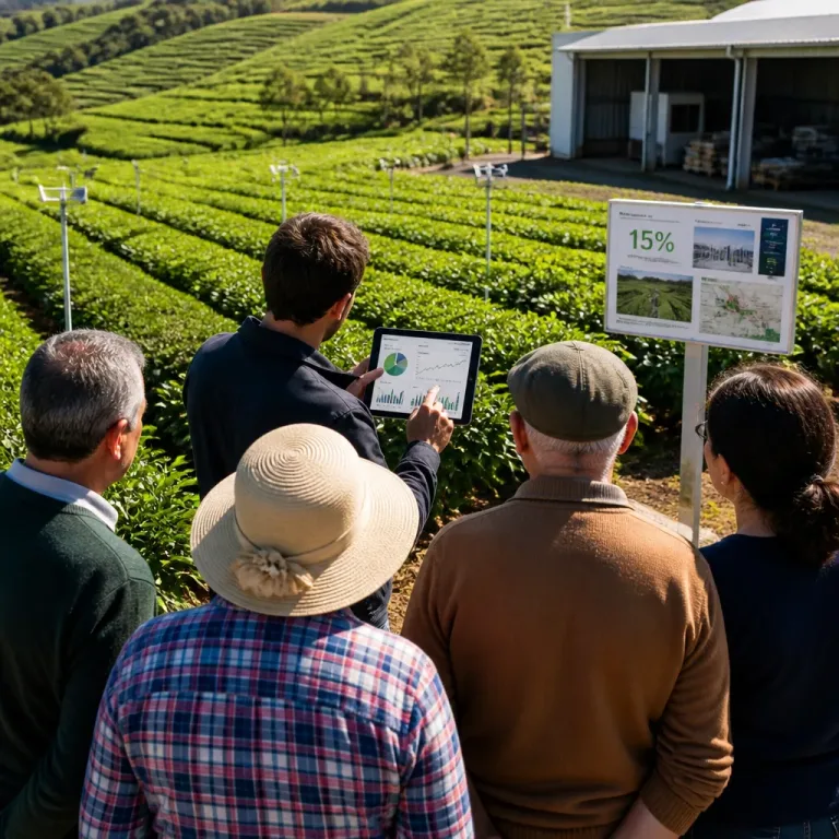 Cooperativas na China usam sensores, dados e partilha de receita para fortalecer produtores