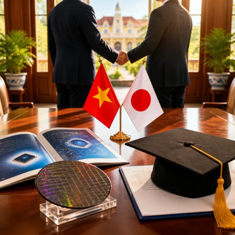 Vietname e Japão reforçam cooperação em ciência, inovação e formação de doutores em semicondutores