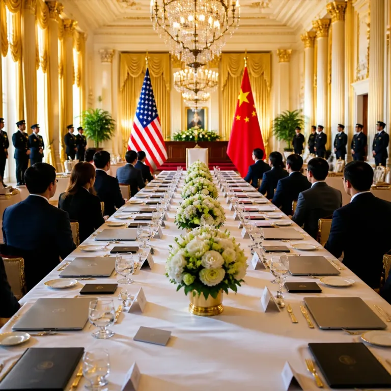 Líderes da tecnologia marcam presença no jantar de Estado entre Trump e Xi numa noite de tensões económicas