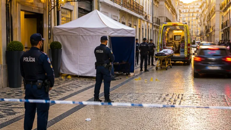 Tiroteio na Baixa de Lisboa: mulher baleada junto a hotel e dois suspeitos em fuga