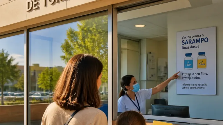 Tomar: autoridades reforçam que crianças e adolescentes devem receber pelo menos duas doses da vacina contra o sarampo