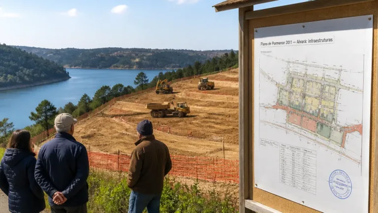 Tomar: loteamento junto à albufeira de Castelo de Bode autorizado, habitações ainda sem projecto
