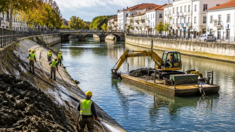 Tomar recebe 200 mil euros para desassoreamento e limpeza do rio Nabão