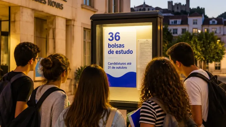 Torres Novas abre candidaturas para 36 bolsas de estudo do ano lectivo 2026/2027