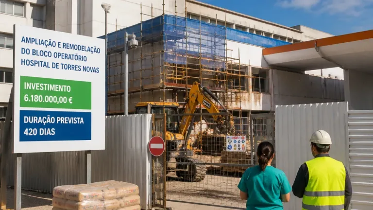 Torres Novas: ULS Médio Tejo investe 302 mil euros na ampliação do Bloco Operatório