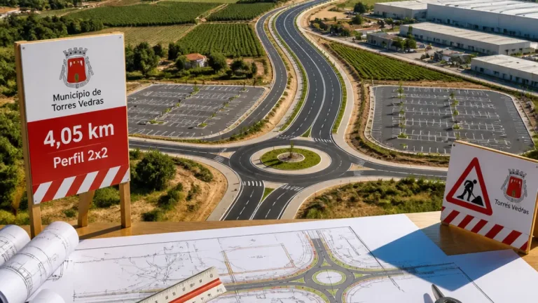 Torres Vedras lança concurso para estudo da nova ligação entre Palhagueiras e Santa Cruz