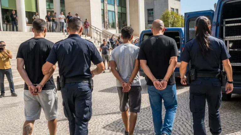 Três suspeitos ficam em prisão preventiva após tiroteio que feriu turista na Baixa de Lisboa