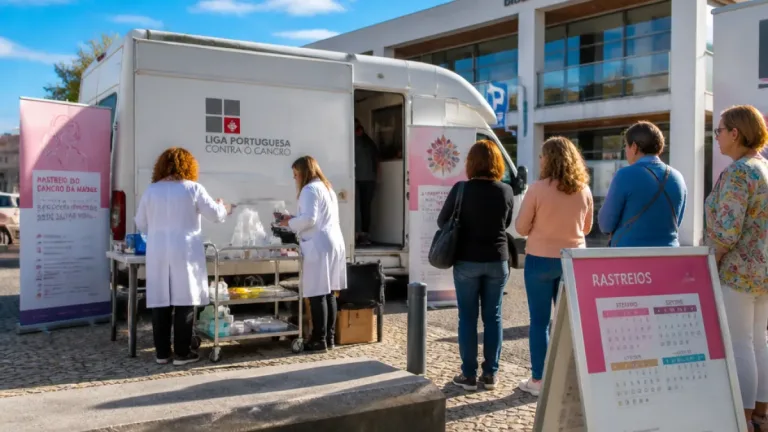 Unidade móvel de rastreio do cancro da mama percorre várias localidades de Palmela