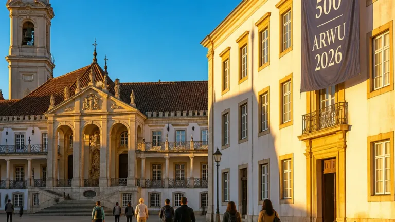 Universidade de Coimbra regressa ao top 500 mundial do Ranking de Xangai