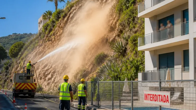 Vereadores exigem medidas imediatas por poeiras de obras na Estrada de São João, Funchal