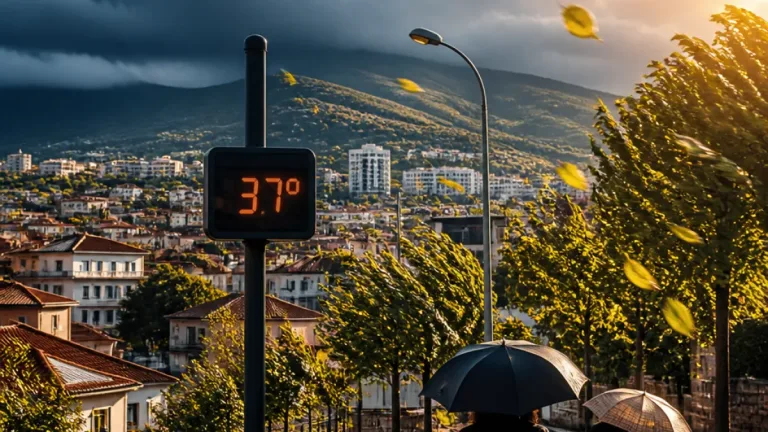 Vila Real sob aviso amarelo: calor prolongado e risco de trovoadas fortes