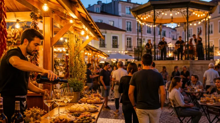 Vinhos A.Gosto regressa à Praça Wellington em Torres Vedras com prova, petiscos e música